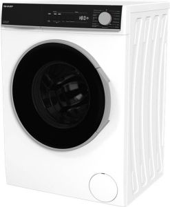 Sharp ESNFB814CWABX Vrijstaande wasmachine 8 KG Label A
