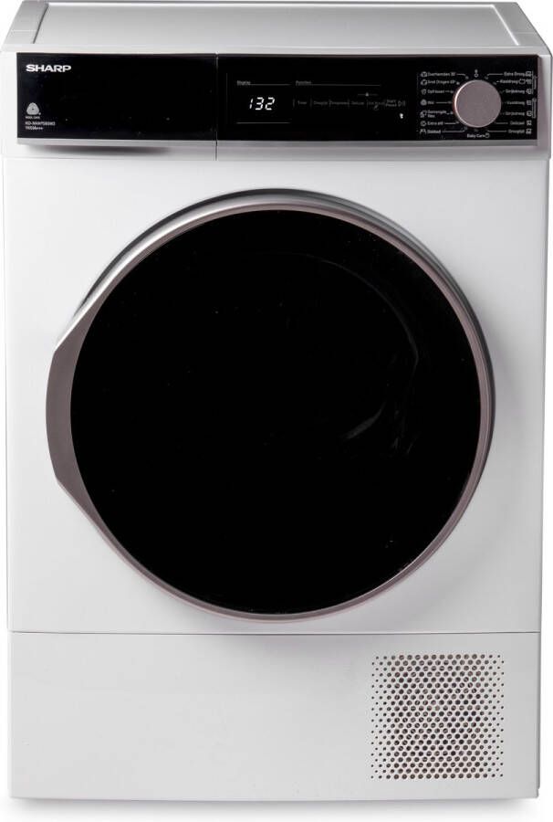 Sharp KDNHH9S8GW3BX A+++ 9kg warmtepomp droger