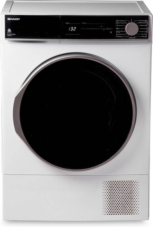 Sharp KDNHH9S8GW3BX A+++ 9kg warmtepomp droger