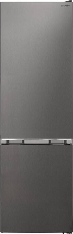 Sharp SJ-NBA32DMXPB-EU Koel- en vriescombinatie Energieklasse B Stille werking met slechts 35 dB 266 liter koelkast en 101 liter vriezer