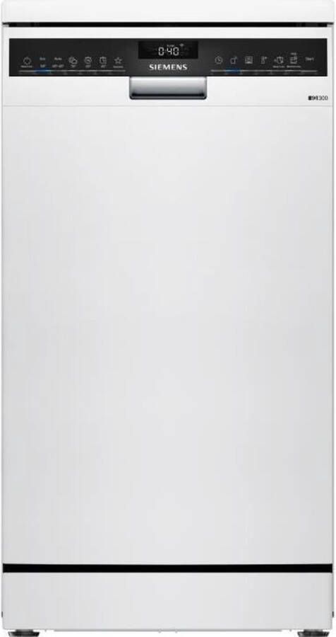 Siemens iQ300 SR23HW52ME vrijstaande vaatwasser 10 couverts Inductie L45 cm 46 dB Wit
