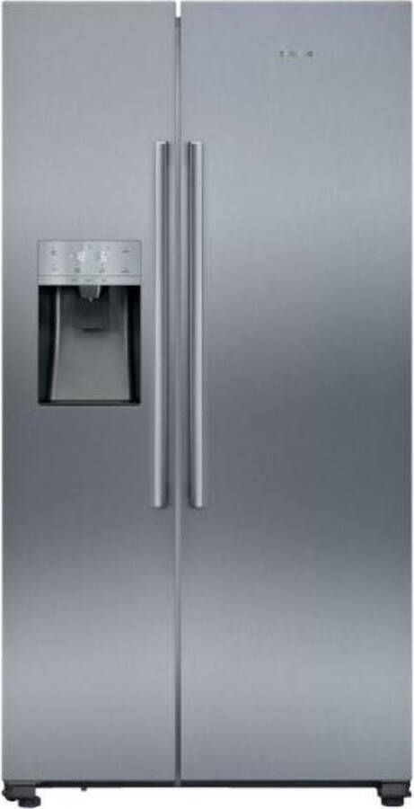Siemens KA93DVIFP Amerikaanse koelkast Zilver - Foto 1
