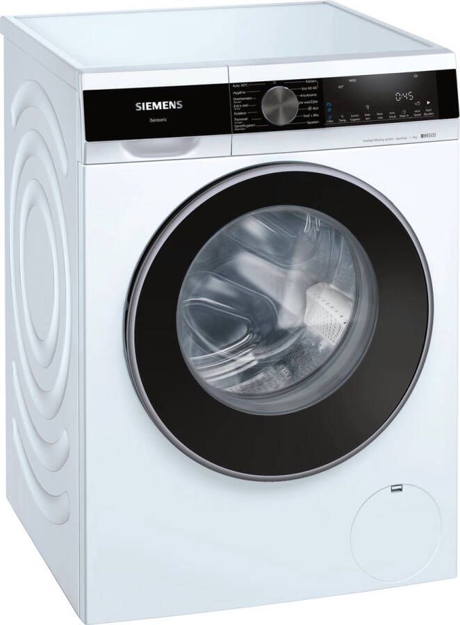 Siemens iQ500 WG44G2A7NL wasmachine Voorbelading 9 kg 1400 RPM A Wit