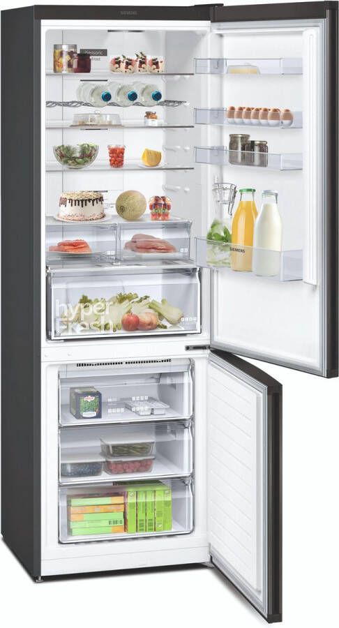 Siemens KG49NXXEA iQ300 Koel-vriescombinatie Zwart