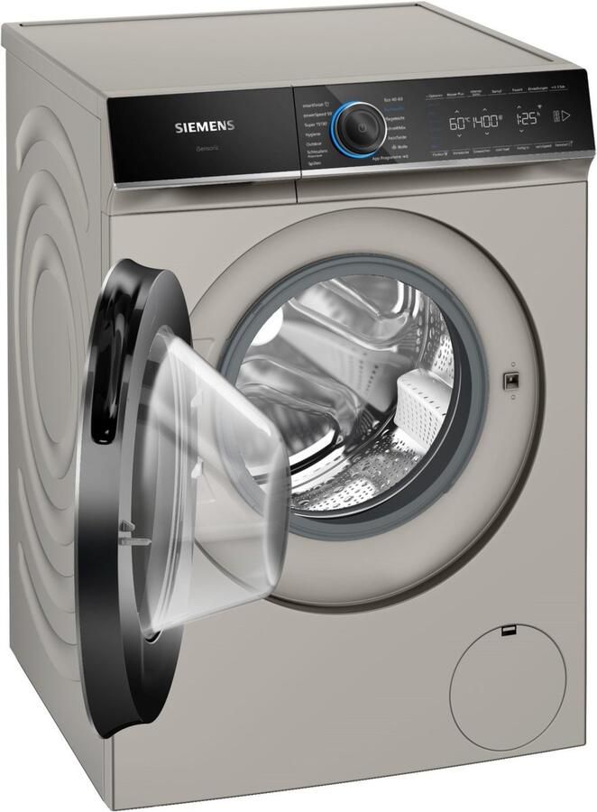 Siemens iQ700 WG44B20X40 wasmachine Voorbelading 9 kg 1400 RPM Roestvrijstaal