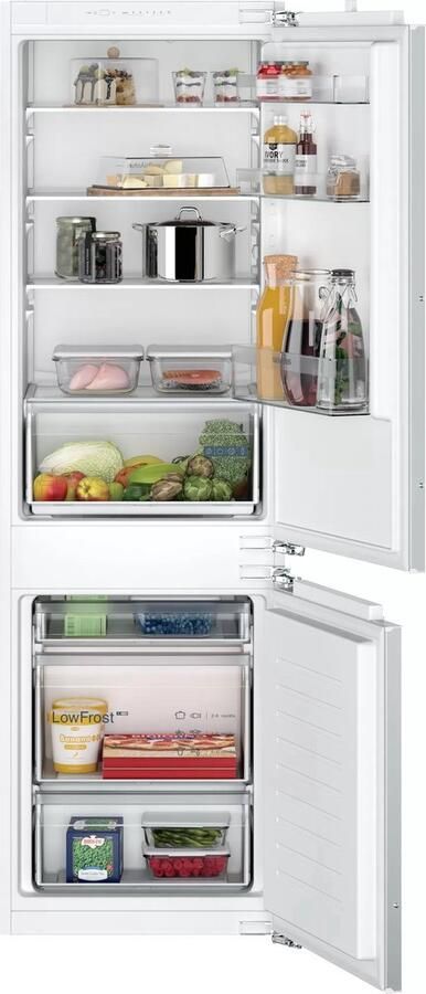 Siemens KI86VNFE0-1 iQ100 Inbouw koel-vriescombinatie Energielabel E + 3 Jaar Gratis Extra Garantie