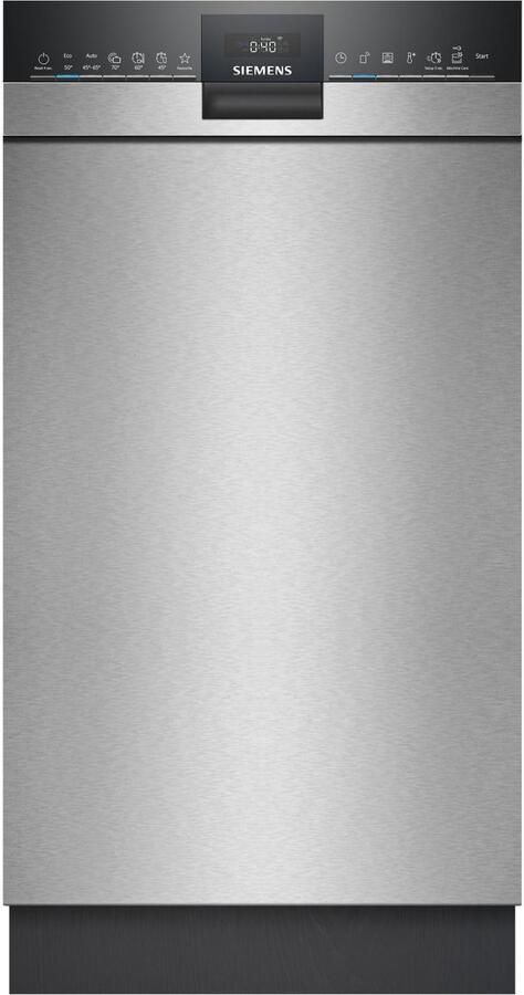 Siemens SR43ES25ME Inbouw vaatwasser Onderbouw 10 couverts B label 44 dB Wi-Fi- besturing