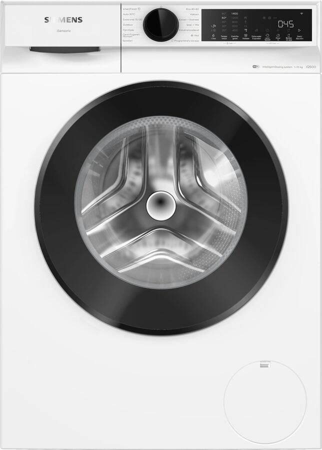 Siemens WG54J2A1NL iQ500 Wasmachine Voorlader 10 kg 1400 rpm Wit