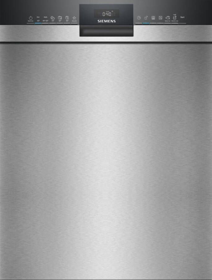 Siemens SN43ES22AE Onderbouw vaatwasser 60 cm RVS Label A
