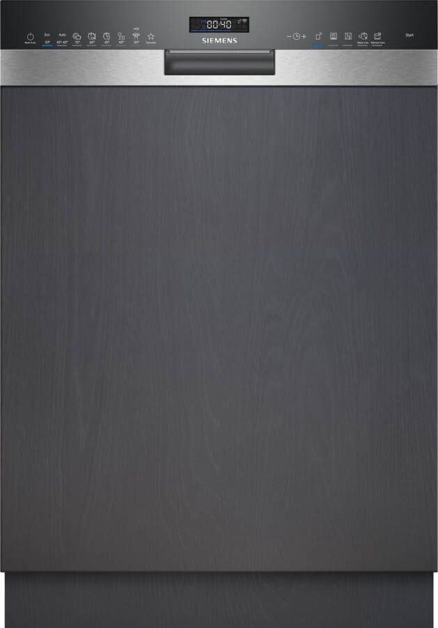 Siemens SN55ES12CE iQ500 Inbouwvaatwasser 60 cm Energielabel A Home Connect varioSpeed Plus