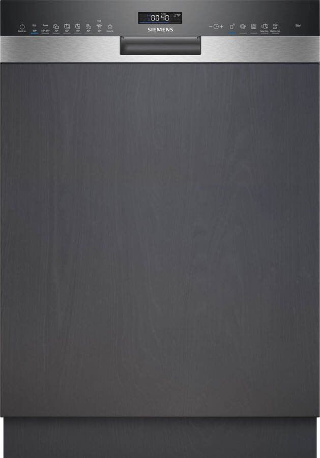 Siemens SN55ZS07CE half geintegreerde vaatwasser Energielabel B intensiveZone Zeolith