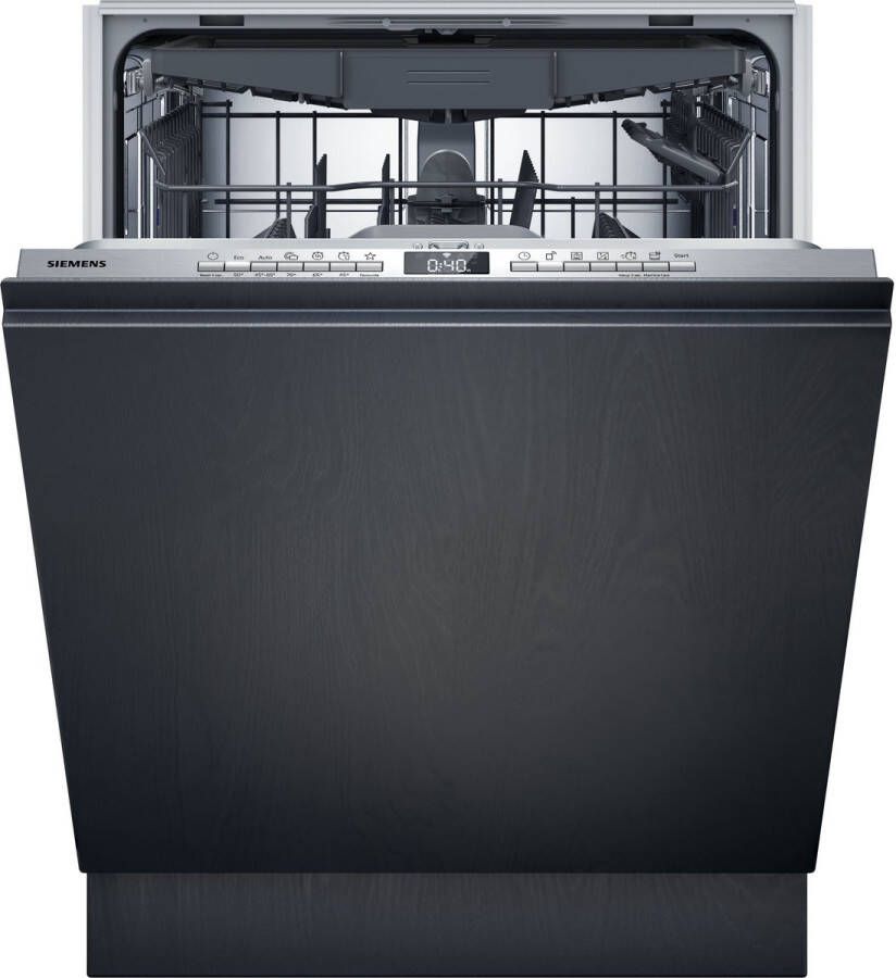 Siemens SN63EX03ME iQ300 Vaatwasser Inbouwvaatwasser 60 cm Energielabel B Home Connect varioSpeed Plus : je vaat tot wel drie keer zo snel schoon