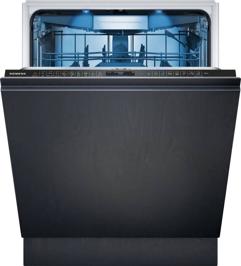 Siemens SN87TX02CE iQ700 Inbouwvaatwasser 60 cm Energielabel A Home Connect Zeolith: extra droge vaat varioSpeed Plus: je vaat tot wel drie keer zo snel schoon