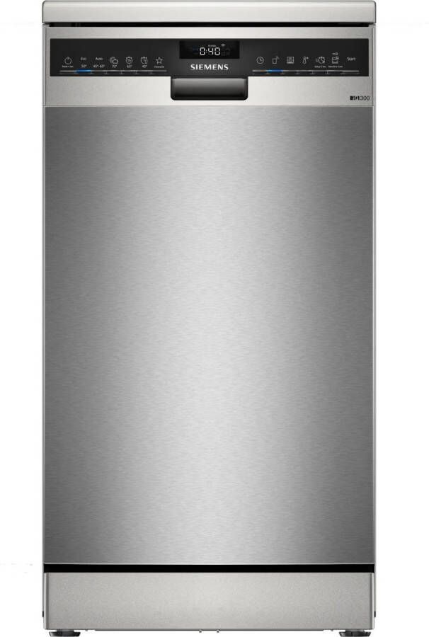 Siemens SR23HI52ME Vrijstaande vaatwasser 45 cm IQ300 RVS