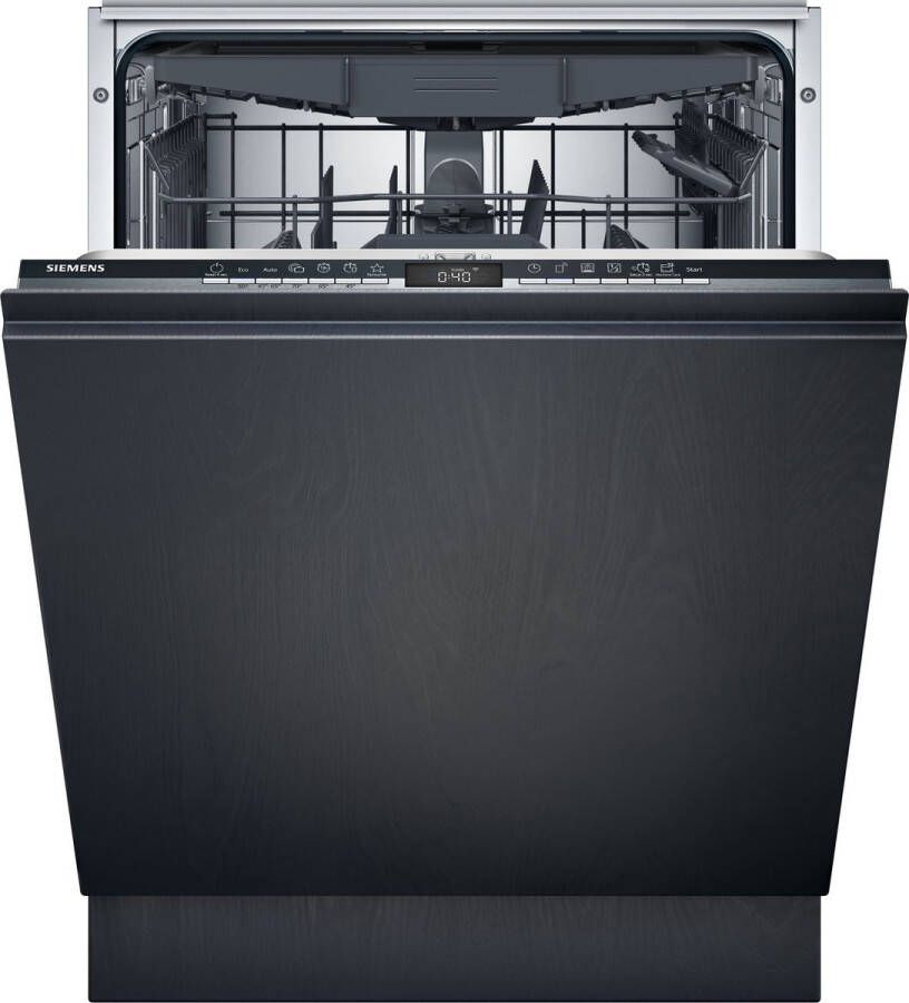 Siemens SX63EX01CE iQ300 Inbouwvaatwasser Volledig integreerbaar 60 cm Hoog model Zeer stil varioSpeed Plus je vaat tot wel drie keer zo snel schoon home connect