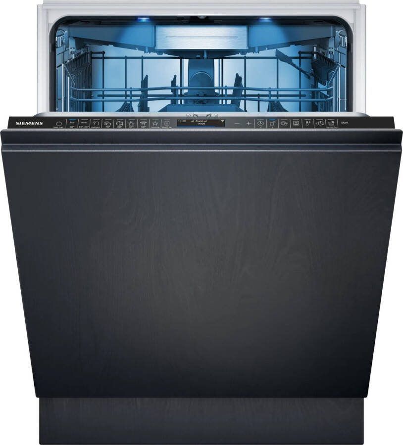 Siemens SX87TX02CE iQ700 Inbouwvaatwasser 60 cm XXL (extra hoog) Energielabel A Zeolith: extra droog Home Connect