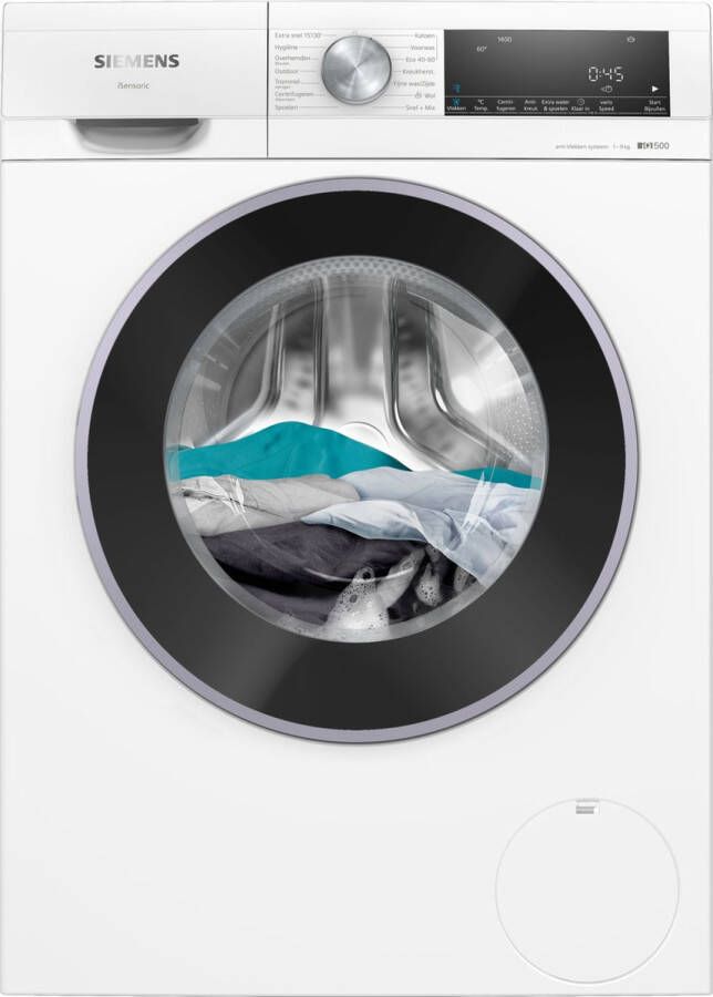 Siemens WG44G107NL vrijstaande wasmachine voorlader