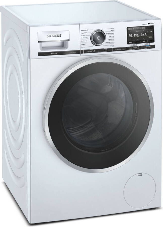 Siemens WM14VGHCFG iQ800 Wasmachine NL FR display Energielabel A - Thumbnail 1