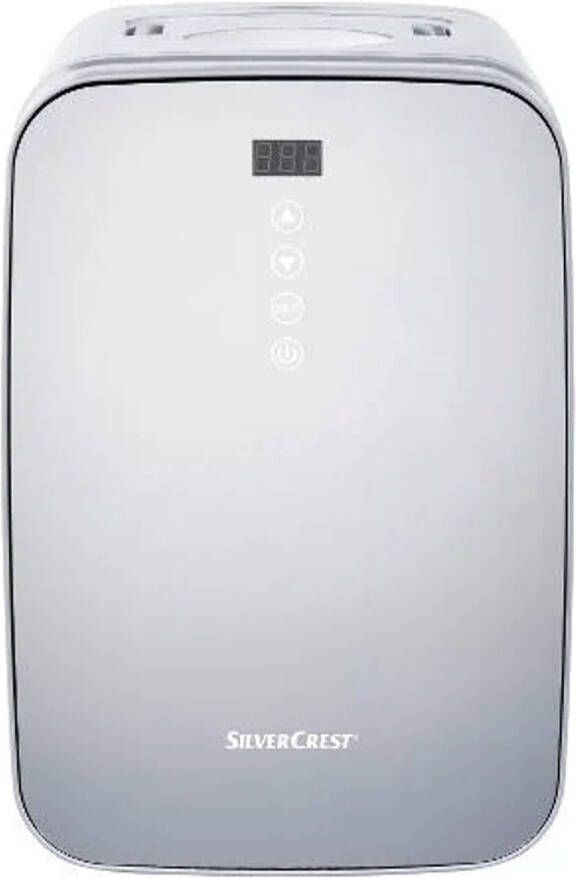 SILVERCREST KITCHEN TOOLS Minikoelkast LED display voor temperatuurweergave Geschikt voor het koelen van dranken cosmetica en nog veel meer Spiegelvoorzijde om als makeupspiegel te gebruiken Geluidsniveau: ca. 45 dB