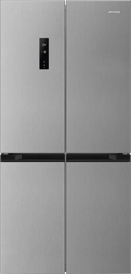 Smeg FQI48XD – Amerikaanse Koelkast – 488L – No Frost – 4 Deuren (French Door) – RVS (Inox Look)