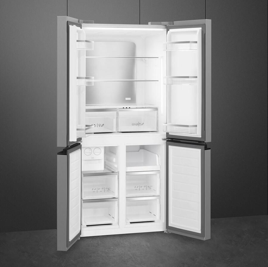 Smeg Amerikaanse Koelkast FQI48XD | Vrijstaande koelkasten | 8017709346508