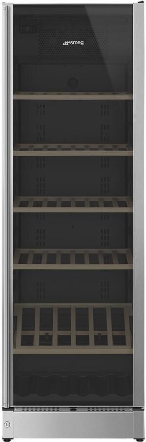 Smeg SCV115G Wijnklimaatkast Vrijstaand 197 flessen Rechtsdraaiend