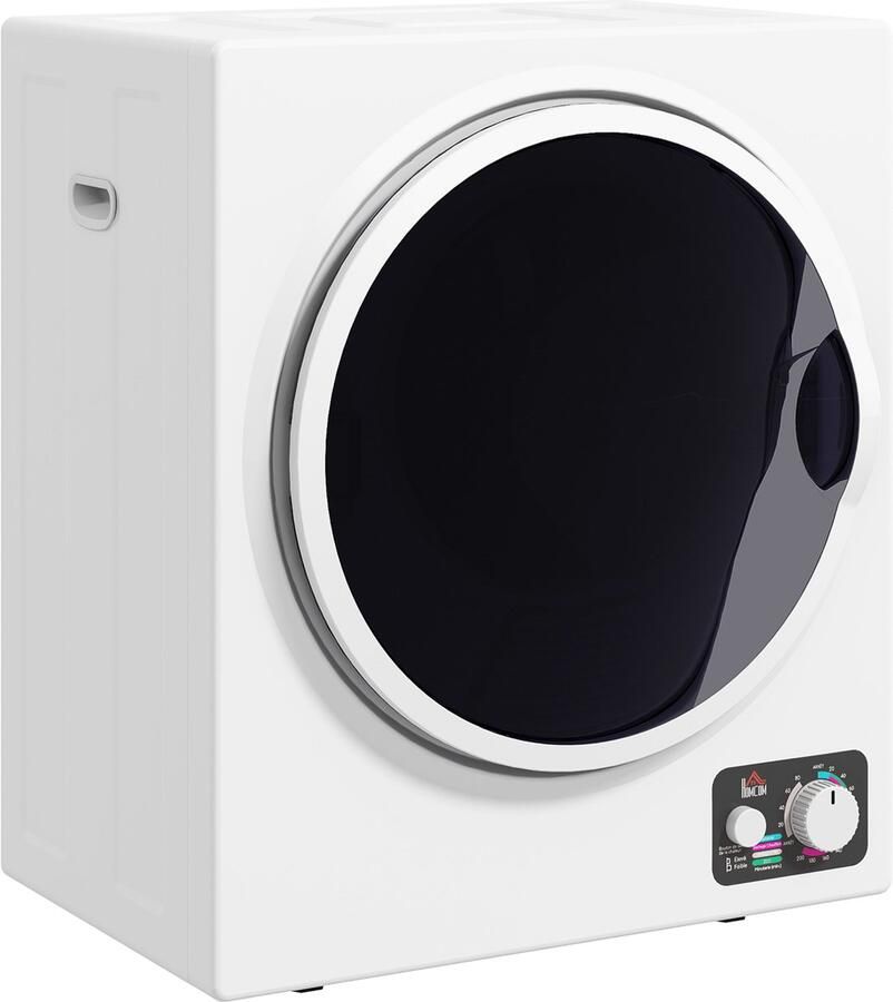 Sogiol Mini Wasdroger 4 kg met 4 programma's 2 verwarmingsstanden sterilisatie tot 65℃ 850W voor kleding