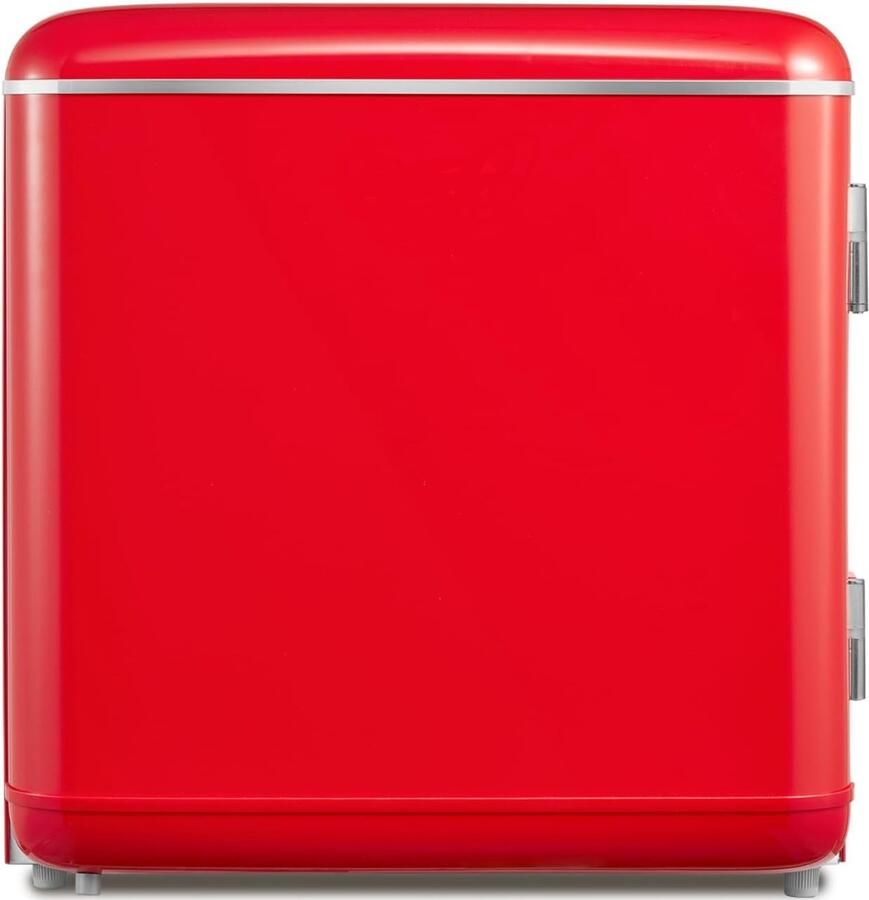 SP Minibar 47 Capaciteit Mini Koelkast Draagbare Koelkast Rood 45cm x 48cm x 51cm