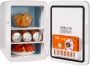 ALL DAY GOODS Stellar Mini Koelkast 10 liter Draagbare Koeler warmer Huidverzorging Koelkast wit Mini Fridge Compacte Koelkast Lichtgewicht Schoonheid Koelkast Voor slaapkamer kantoor auto boot slaapzaal - Thumbnail 2