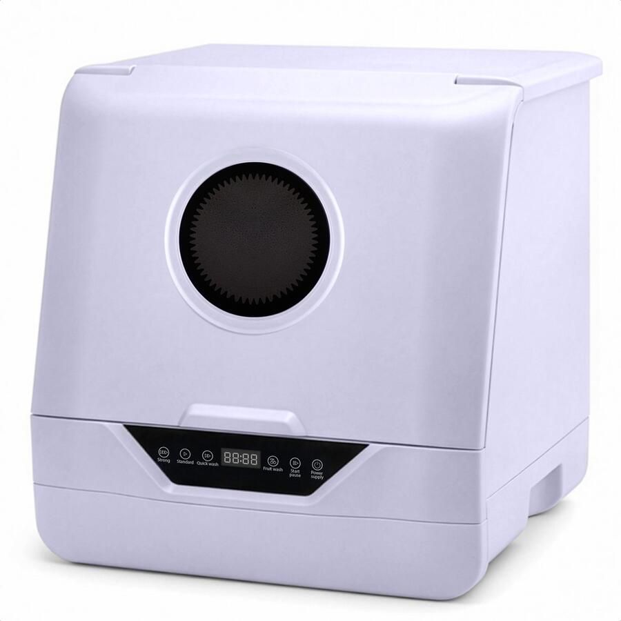 SwayTosh Mini Vaatwasser DTX-3 – 2026 Mini Afwasmachine Vrijstaand – Washing Machine – Vrijstaande Vaatwasser – Dishwasher – Kleine Vaatwasser – Vaatwasmachine