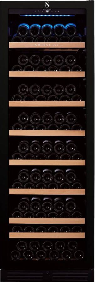 Swisscave WL455F 1-zone Wijnkoelkast 180cm 169 flessen