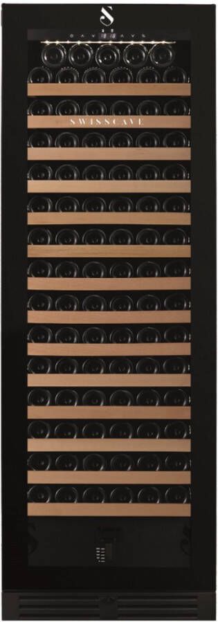 Swisscave wijnkoelkast WLB-460FHU-MIX 1-zone wijnkoelkast 172cm 168 flessen
