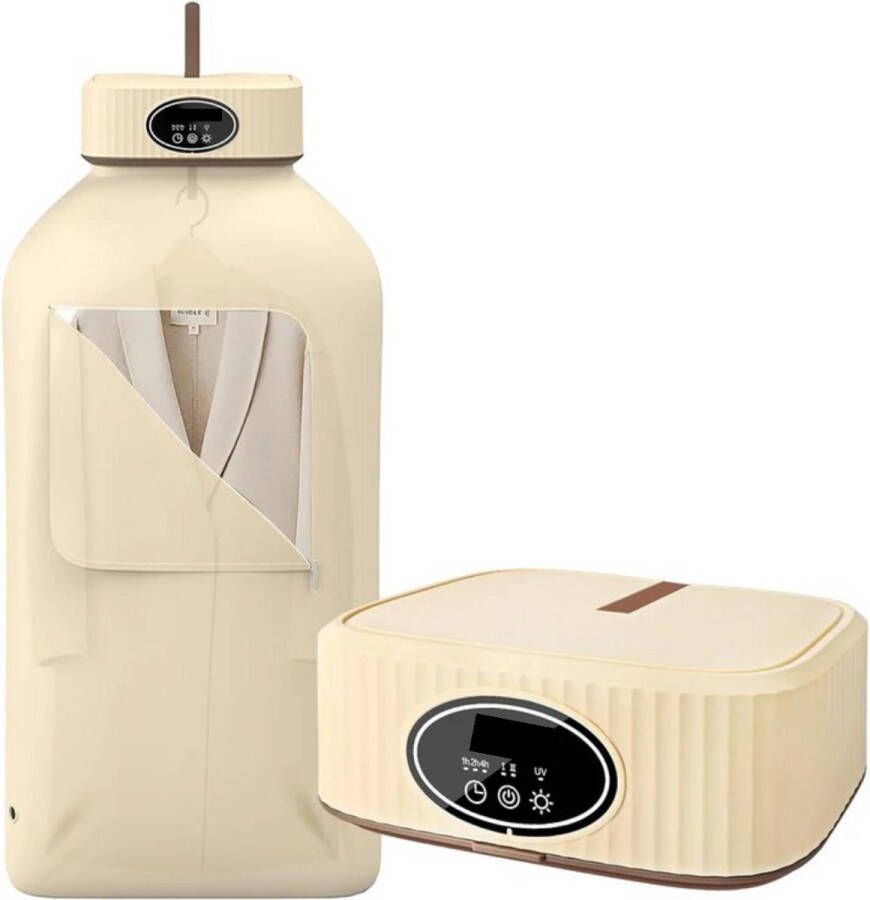 TDstore TD Washline Opvouwbare Wasdroger – 600W – Met Timer – Stil & Energiezuinig – Draagbaar – Voor Thuis & Camping – 8 kg Capaciteit