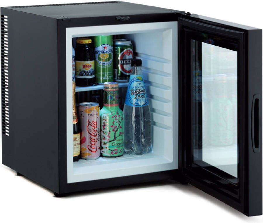 Technomax TP30NG minibar koelkast 30 liter compleet geruisloos met glazen deur - Foto 1