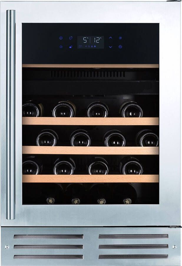 Temptech EX60DX Elegance onderbouw wijnkoelkast 2 Zones 46 flessen