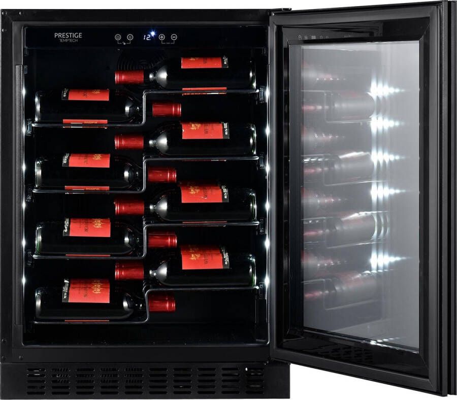 Temptech Prestige PRESPROX60SRB wijnkoelkast 40 flessen