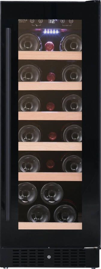 Temptech PRESX30SB onderbouw wijnkoelkast 19 flessen 1 zone - Foto 1