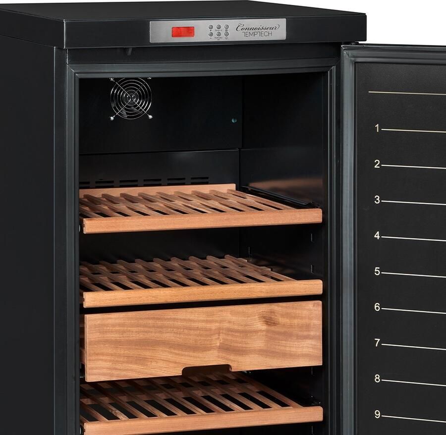 Temptech Connoisseur Wijnbewaarkast TCON150SYBR 1 Zone
