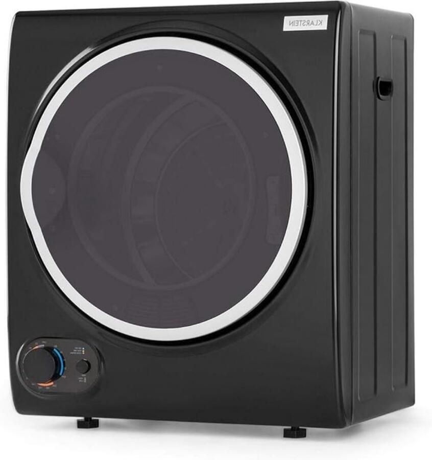 Thuys Luxe Mini Droger – Wasdroger – Warmtepompdroger – Condensdroger – Energiebesparend Design – Hoogwaardig Materiaal – 1900W – Zwart