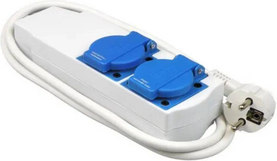 Time-It TCD 2V Combischakelaar Combiregelaar Wasmachine & Drogerschakelaar Vaatwasser & Quooker schakelaar |1 5 meter 3x1.5mm²
