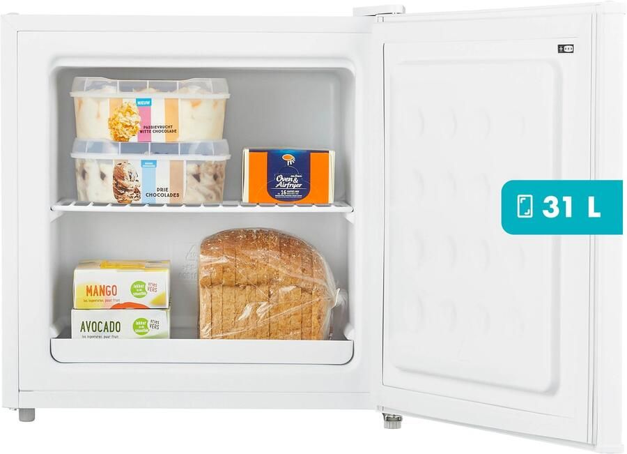 Tomado TFM4402W Mini vriezer Vrijstaand Barmodel 31 liter Wit - Foto 2