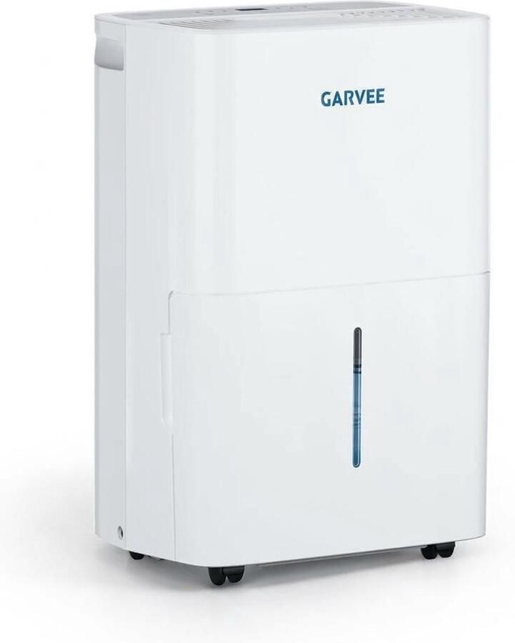 Triumpunpre 20L Elektrische Luchtontvochtiger voor Thuis Compressor Ontvochtiger met 6 5L Waterreservoir Automatische Vochtigheidssensor Droogfunctie Wasmachine Anti-Schimmel & Condensatie Wit