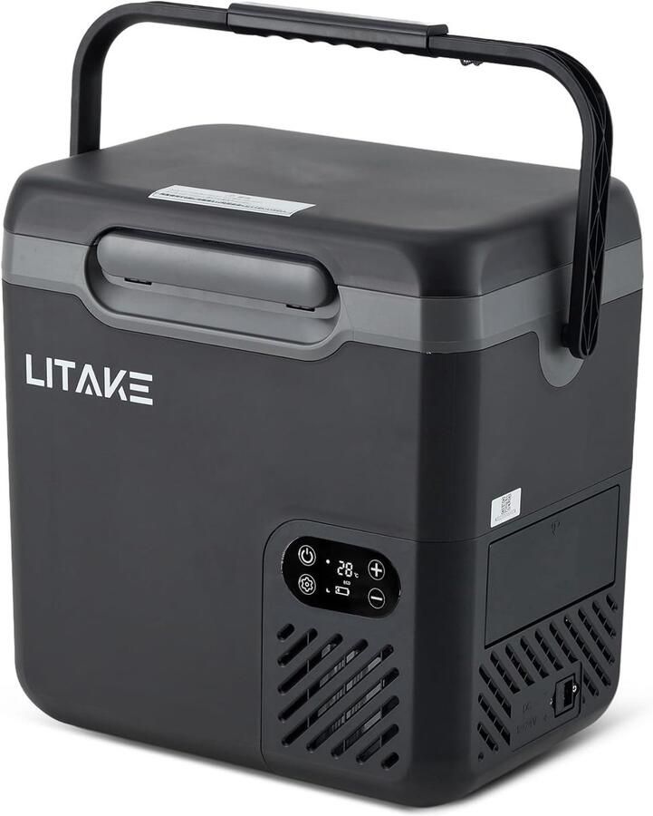 Triumpunpre Draagbare autokoelbox van 18 liter – Koelkast met compressoraandrijving (-20 tot 20 °C) – Energieverbruik