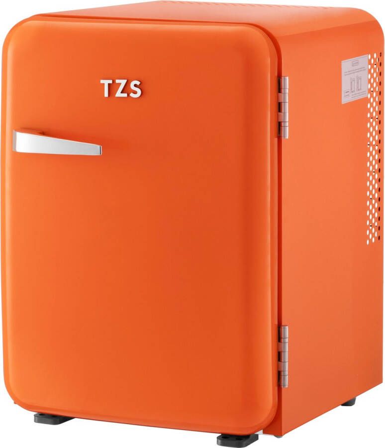 TZS FIRST AUSTRIA Mini koelkast Minibar 40 liter Vrijstaand Volledig stil 22dB Retro Oranje - Foto 2