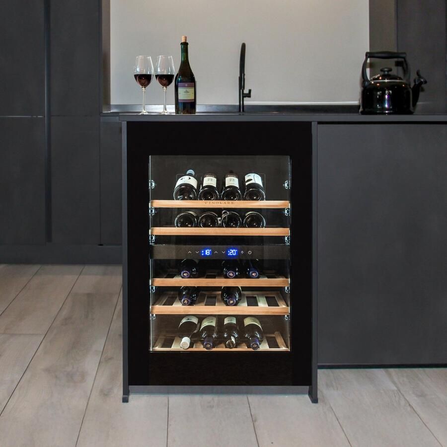 Vinolare Wijnklimaatkast Feroce inbouw 40 flessen