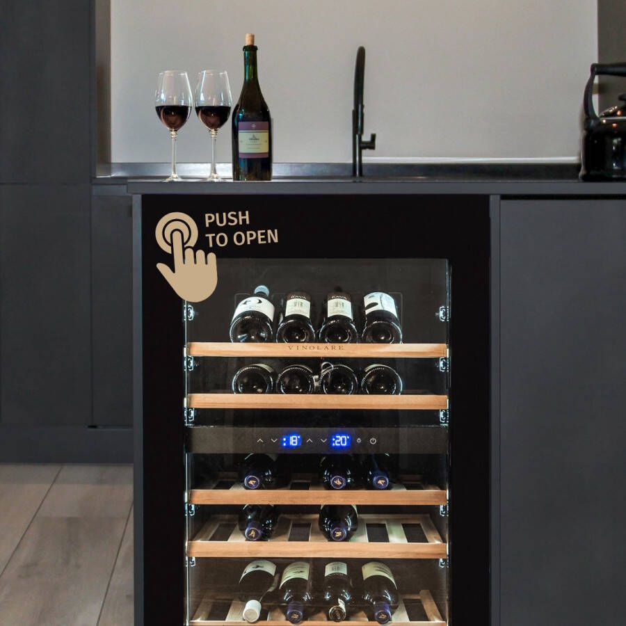 Vinolare Wijnklimaatkast Feroce inbouw 40 flessen
