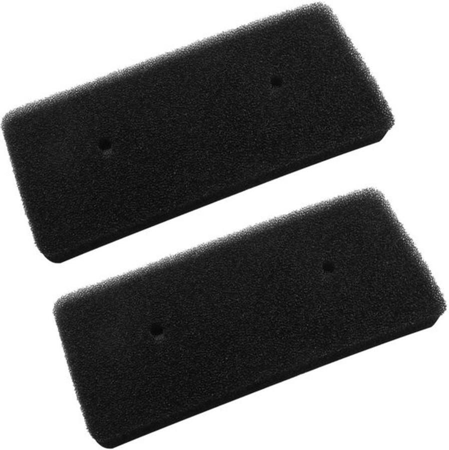 VT Goods Sponsfilter 2 stuks Schuimfilter Zwart Compatibel