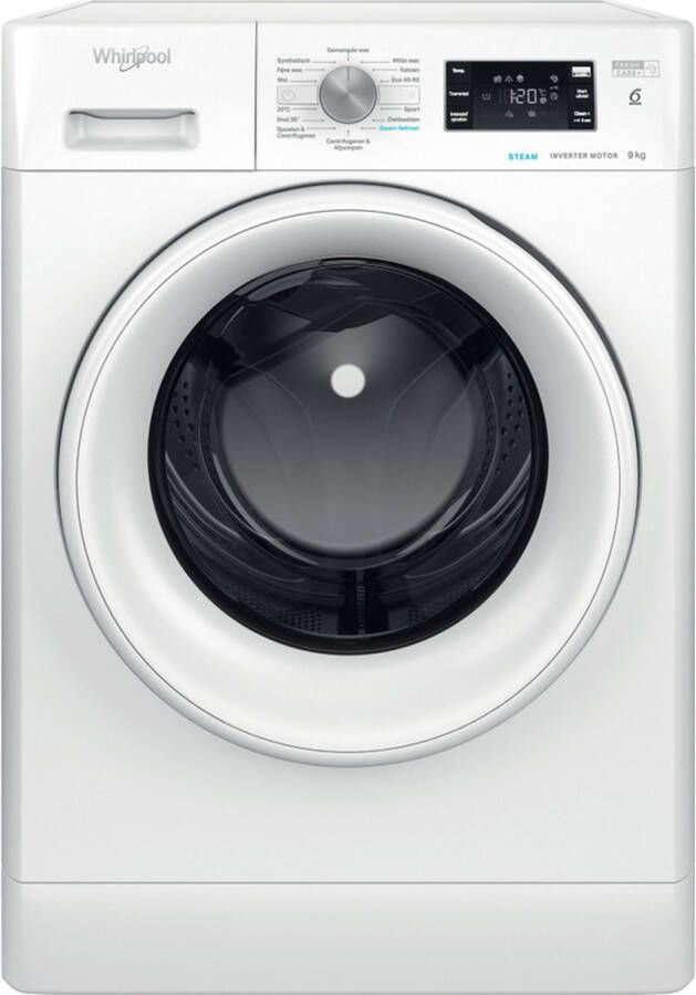 Whirlpool FFBBE 8458 WEV wasmachine Voorlader 8 kg 1400 RPM Wit - Foto 2