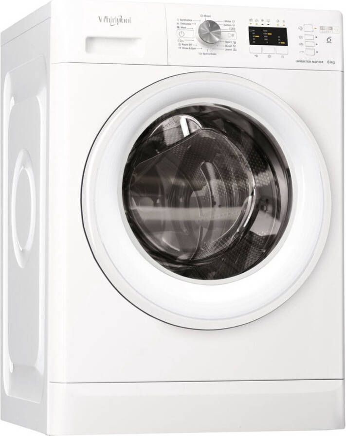 Whirlpool FFL 6238 W EE wasmachine Voorbelading 6 kg 1200 RPM Wit
