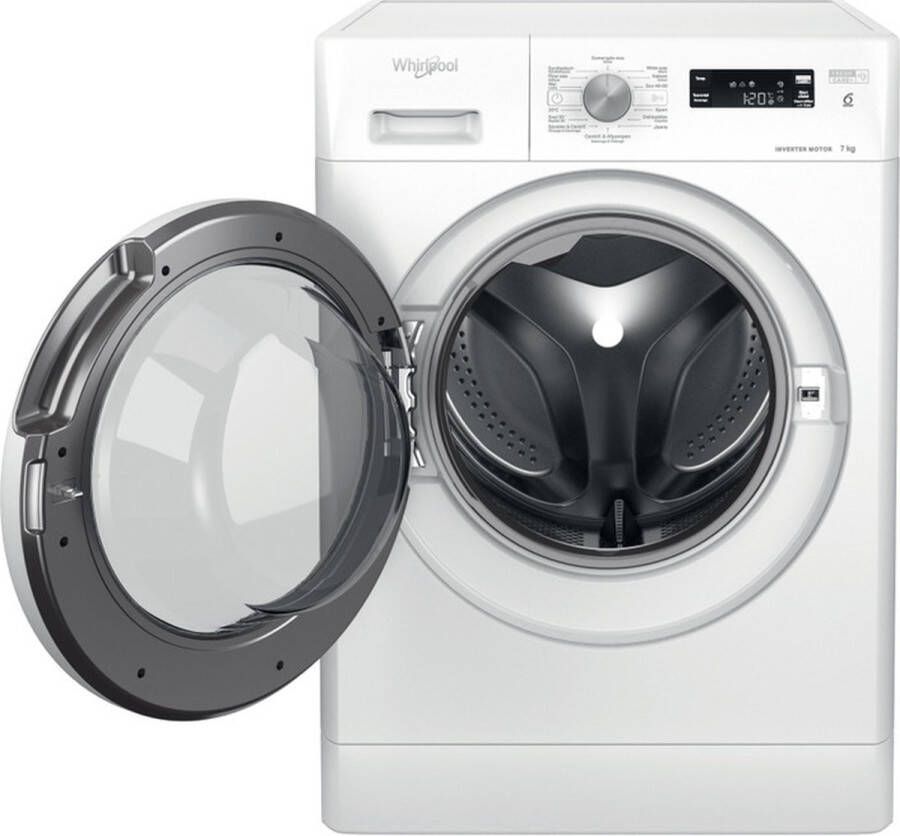 Whirlpool FFSBE 7458 WE F FreshCare+ Steam 7kg Wasmachine